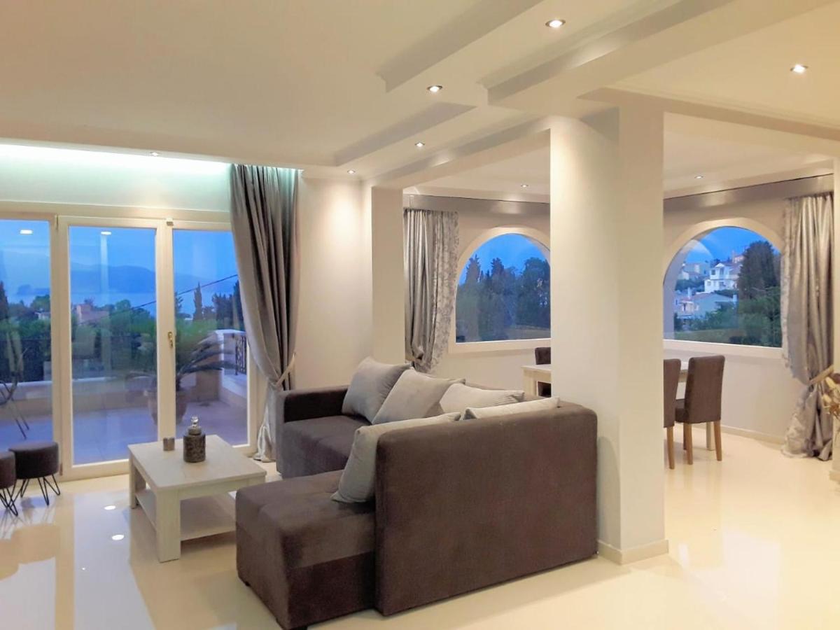 Sunshine Home 3 With Sea View Alepou Buitenkant foto