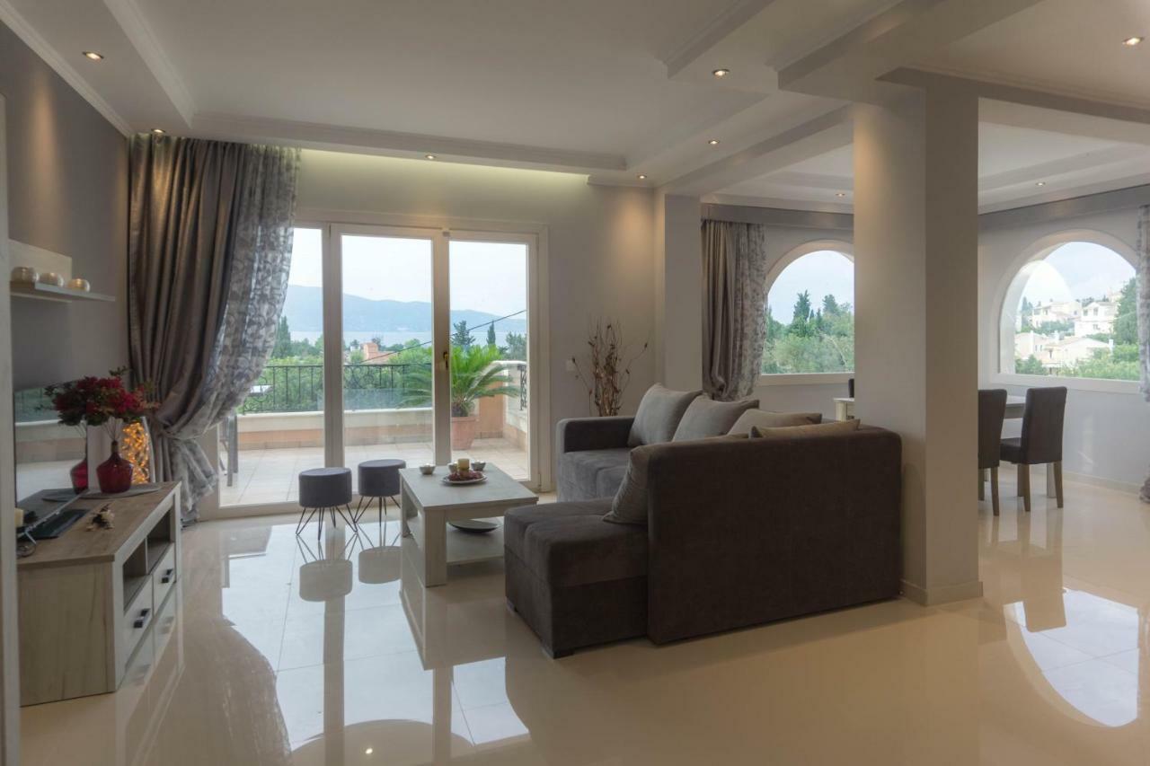 Sunshine Home 3 With Sea View Alepou Buitenkant foto