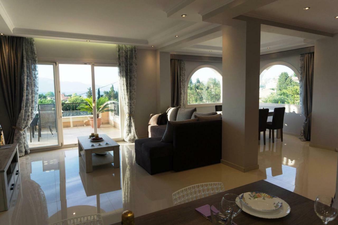 Sunshine Home 3 With Sea View Alepou Buitenkant foto