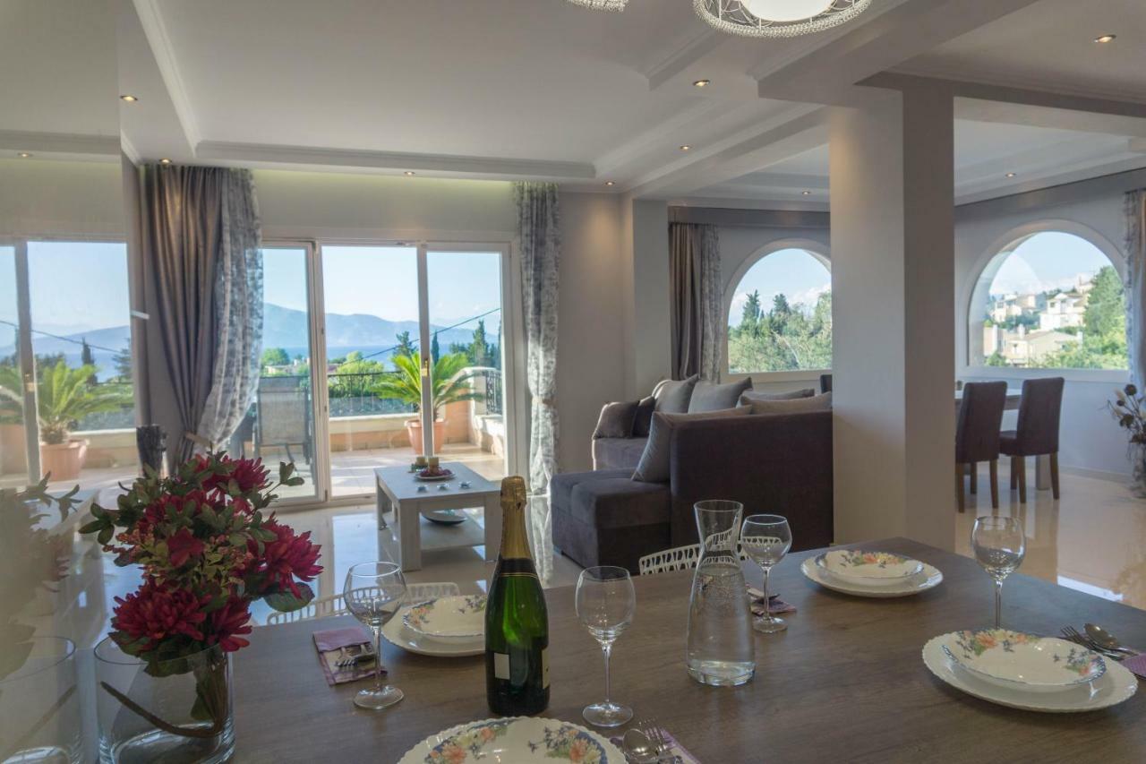 Sunshine Home 3 With Sea View Alepou Buitenkant foto
